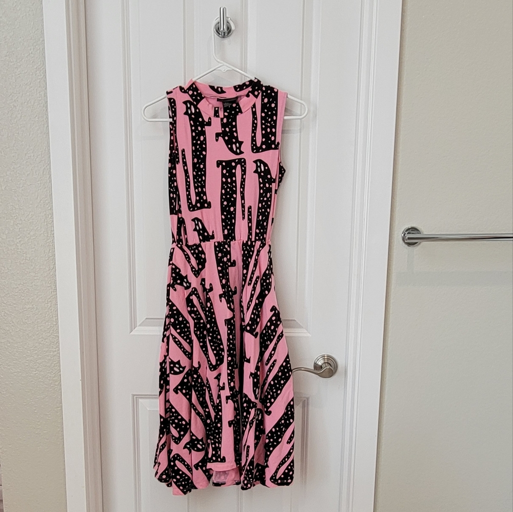 Nooworks pink cat dress